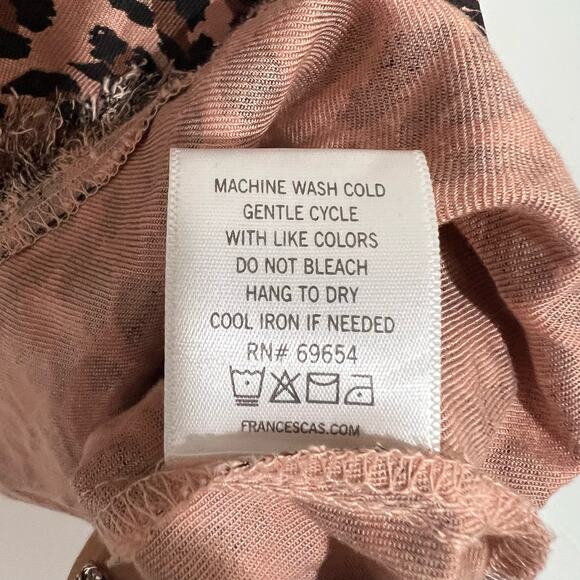 Francesca’s Collection Miami Leopard Print Shift Dress Size Small - Picture 7 of 8